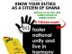 Know your duties as a citizen of Ghana
