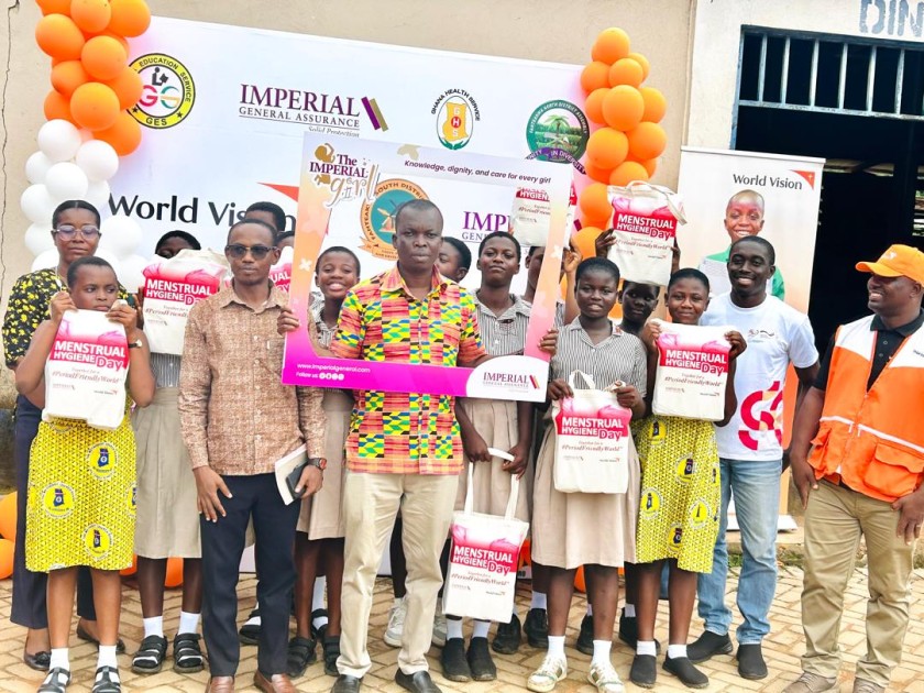 World Vision Ghana, GHS, GES and NCCE Mark World Menstrual Hygiene Day ...