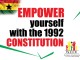 ​Grab a copy of the 1992 Constitution of Ghana and read an article a day - NCCE