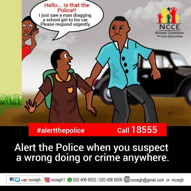 Stay safe Ghana NCCE Ghana