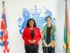 The British High Commissioner to Ghana, Harriet Thompson and the Chairperson of the NCCE, Ms. Kathleen Addy have met in Accra