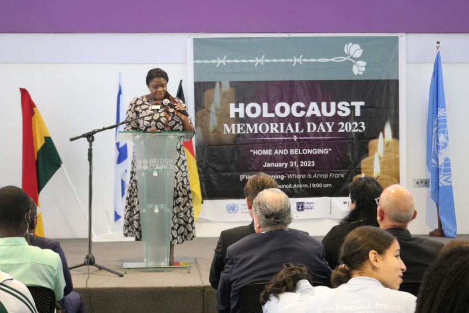 NCCE CHAIR SPEAKS AT 2023 HOLOCAUST MEMORIAL DAY | NCCE Ghana
