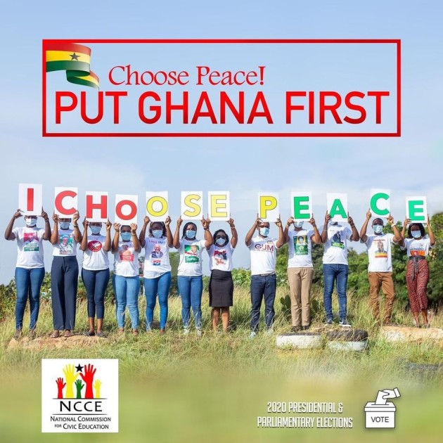 Lets Keep The Peace In All 16 Regions Of Ghana Ncce Ghana