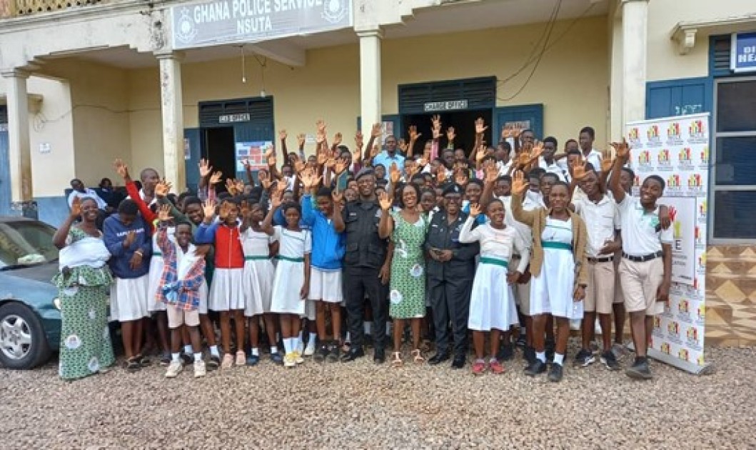 NCCE CECs VISIT THE NSUTA POLICE STATION AND GHANA AMBULANCE SERVICE ...