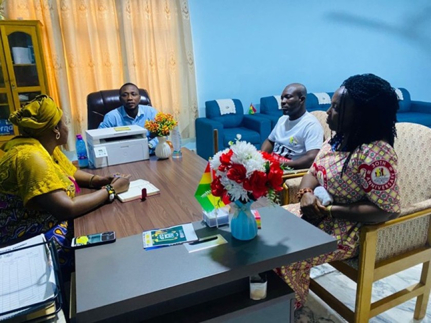 NCCE Regional Director Strengthens Ties with Jaman South Municipal ...