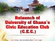 Upcoming event "Relaunch of University of Ghana's Civic Education Club (C.E.C)"