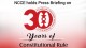 The NCCE commemorates 30 years of the Constitution.