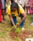 Ms. Kathleen Addy, Chairperson ,NCCE, observes Green Ghana Day with Civic Education Club members and Patrons