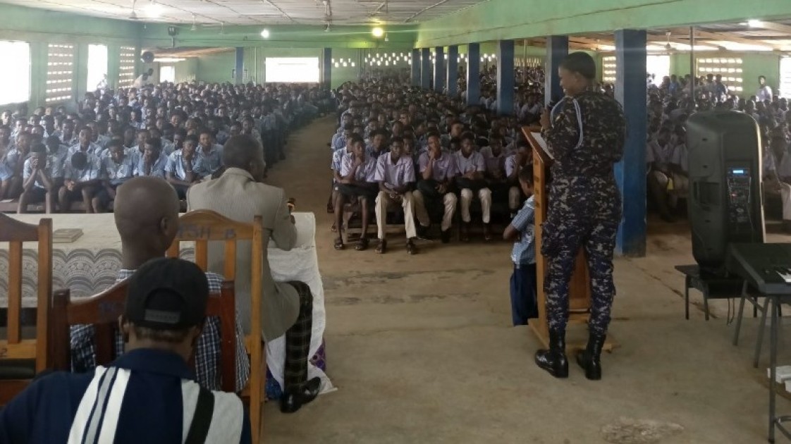 NCCE, Police and Legal Aid Officers Mentor PRESEC Begoro Students on ...