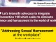 Excerpt from Roundtable discussion on sexual harassment at the workplace - Mr. Samuel Asare Akuamoah, Dep. Chairman, Operations - NCCE