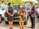 The National Commission for Civic Education, NCCE, has officially returned twenty-five (25) Isuzu vehicles to the government