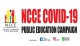 EFFORTS OF NCCE TO EDUCATE DURING COVID-19 TIMES