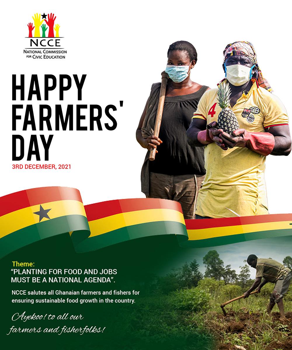 Happy Farmers Day | NCCE Ghana